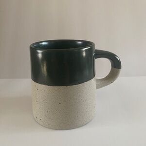 Hearth & Hand Dark Green Speckled Stoneware Mug cup